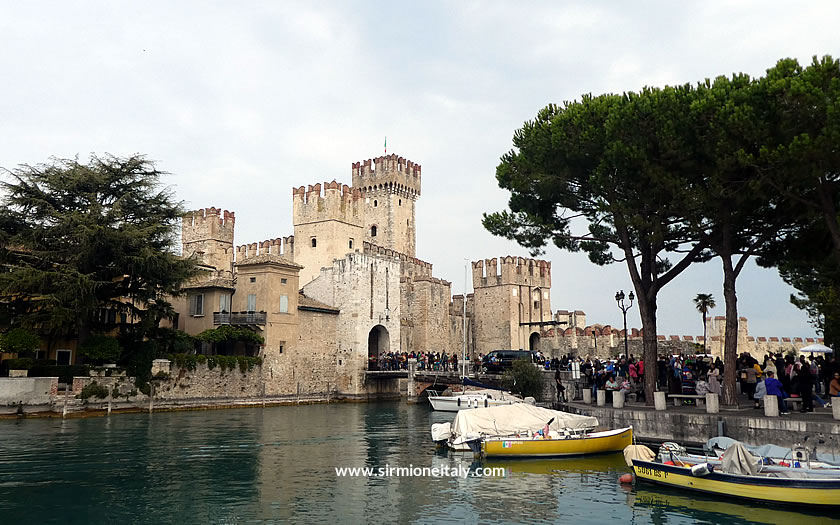 The Scaliger castle at the entrance to Sirmione